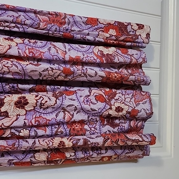 NWT Knox Rose 100% Rayon Tiered Ruffle Flowy with pockets and flutter sl… - Picture 7 of 15